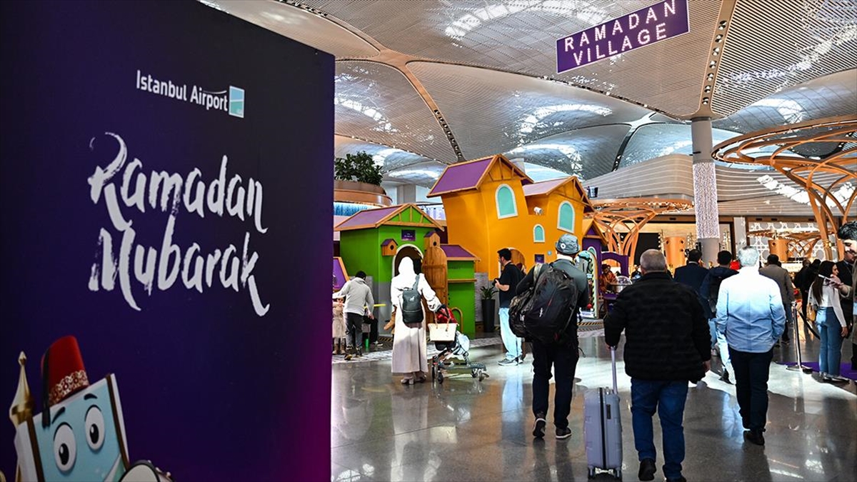 İstanbul Havalimanı’nda “Ramazan Köyü” kuruldu
