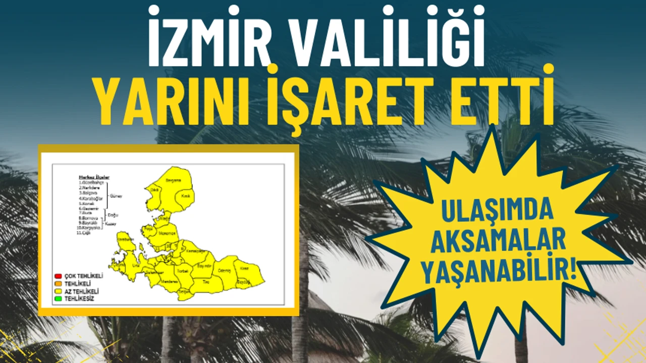 Meteoroloji ve İzmir Valiliği’nden fırtına uyarısı… Meteoroloji ve İzmir Valiliği’nden fırtına uyarısı…