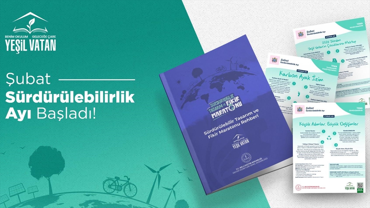 MEB’in “Yeşil Vatan” etkinliklerinde bu ayın teması “sürdürülebilirlik” oldu