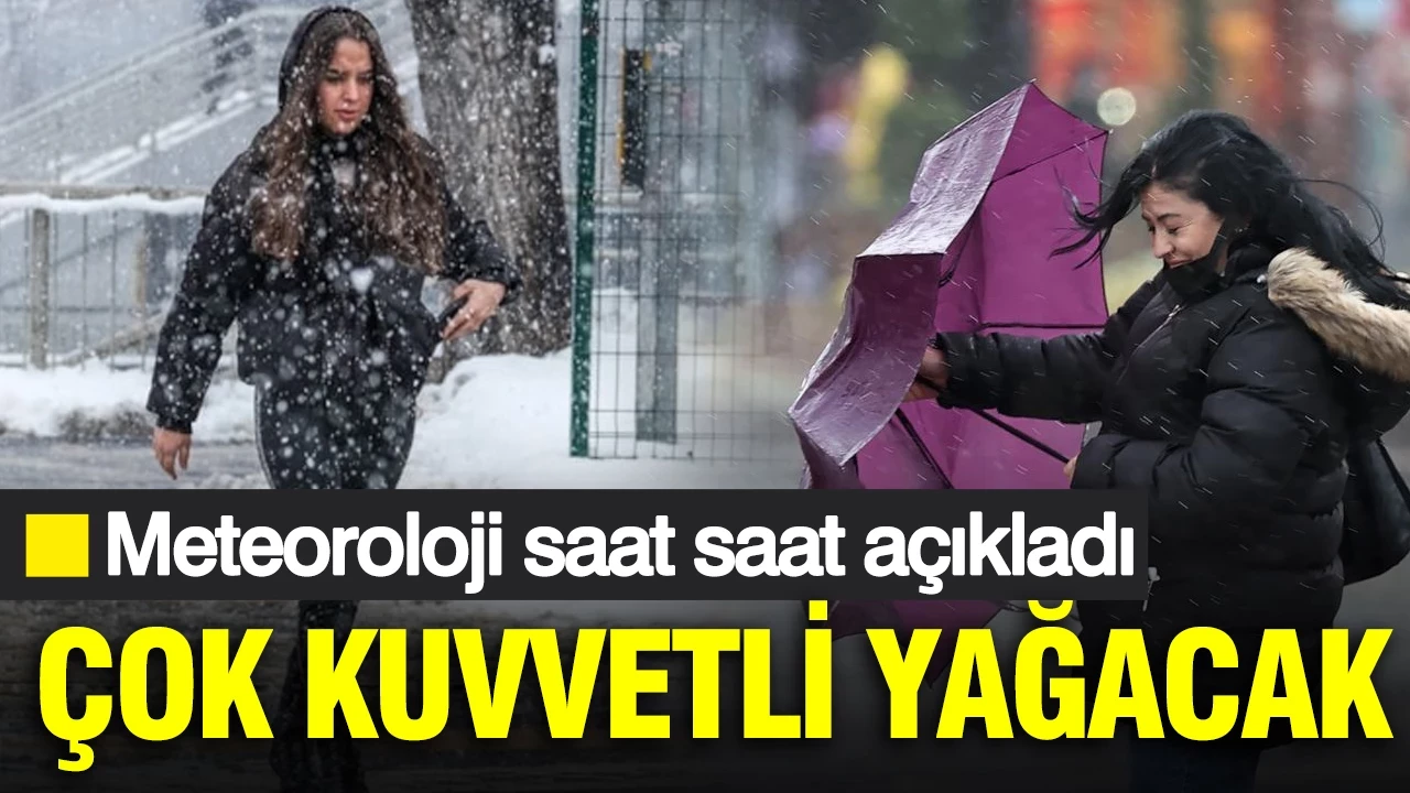 Meteoroloji’den çok kuvvetli sağanak ve kar uyarısı… Meteoroloji’den çok kuvvetli sağanak ve kar uyarısı…