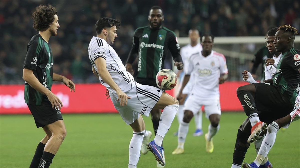 Ziraat Türkiye Kupası’nda Kocaelispor ile Beşiktaş 1-1 berabere kaldı