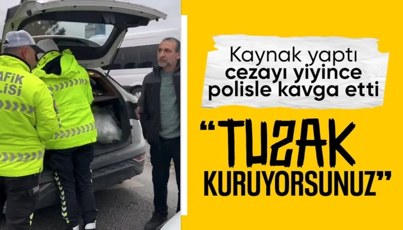 İstanbul’da ‘drone’ destekli denetimde ceza yedi, polisle tartıştı…