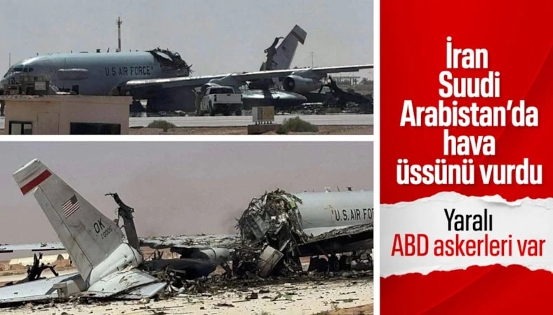 ABD’nin Suudi Arabistan’da vurulan uçağının görüntüleri paylaşıldı… ABD’nin Suudi Arabistan’da vurulan uçağının görüntüleri paylaşıldı…