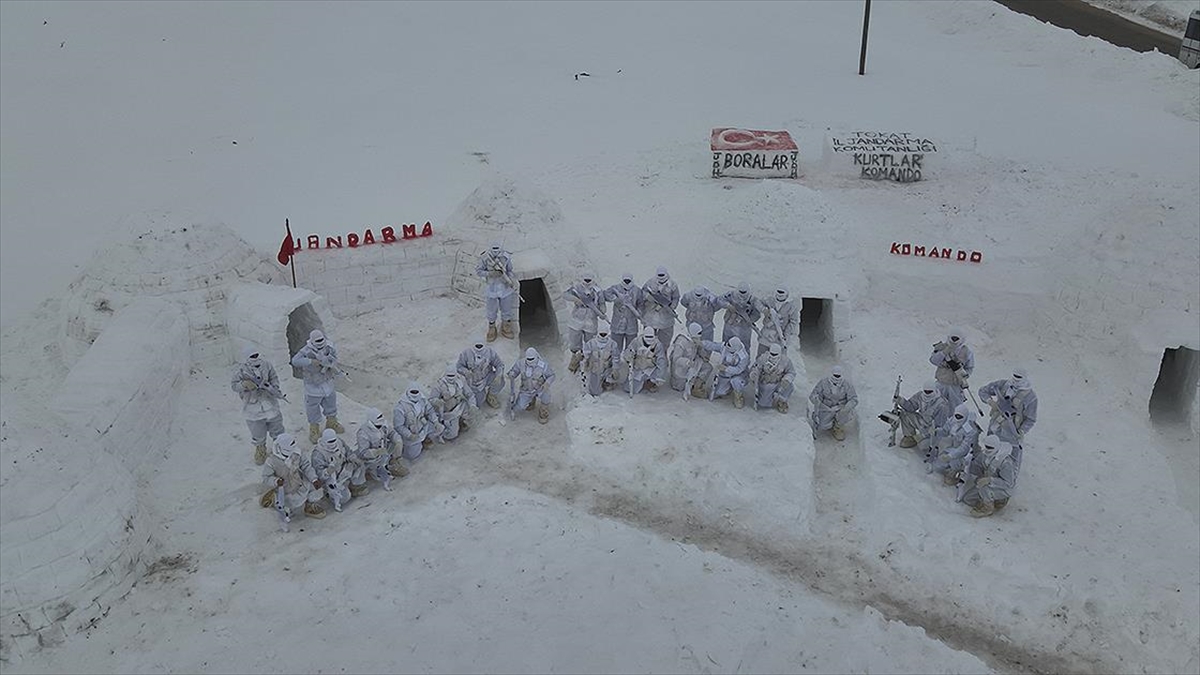 “Boralar” operasyonlara zorlu eğitimle hazırlanıyor