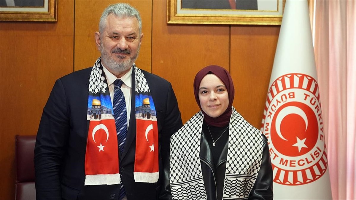 Gazzeli Meryem, Cumhurbaşkanı Erdoğan ile görüşme hayalini gerçekleştirdi Gazzeli Meryem, Cumhurbaşkanı Erdoğan ile görüşme hayalini gerçekleştirdi