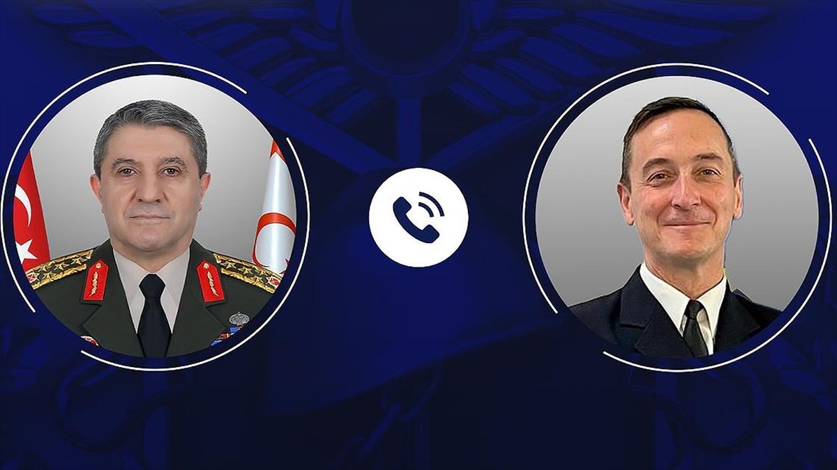 Genelkurmay Başkanı Orgeneral Bayraktaroğlu, Fransız mevkidaşı Orgeneral Mandon ile telefonda görüştü