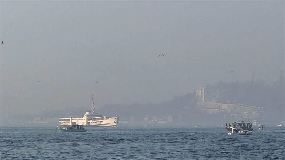 İstanbul’da sabah saatlerinde sis etkili oluyor