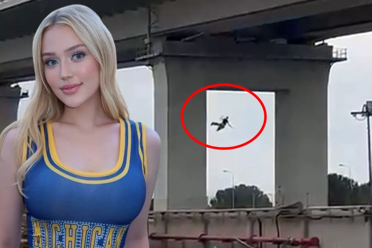 İşte fenomen Kübra Karaaslan’ın köprüden atlayarak intihar ettiği anlar…