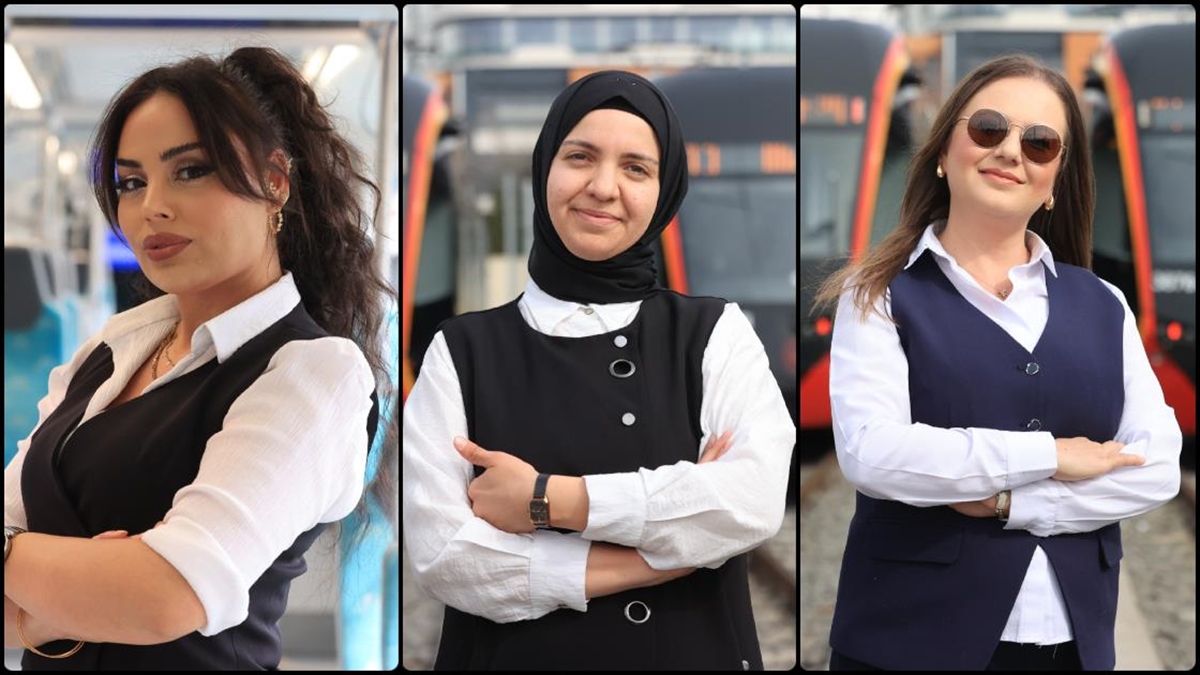 Kayseri’nin kadın vatmanları şehrin ulaşım yükünü omuzluyor