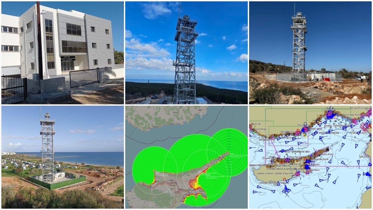 KKTC’deki gemi trafik gözetleme istasyonlarının inşaat çalışmaları tamamlandı KKTC’deki gemi trafik gözetleme istasyonlarının inşaat çalışmaları tamamlandı