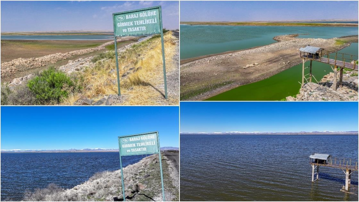 Kuraklıktan etkilenen Devegeçidi Baraj Gölü mevsimsel yağışlarla doldu