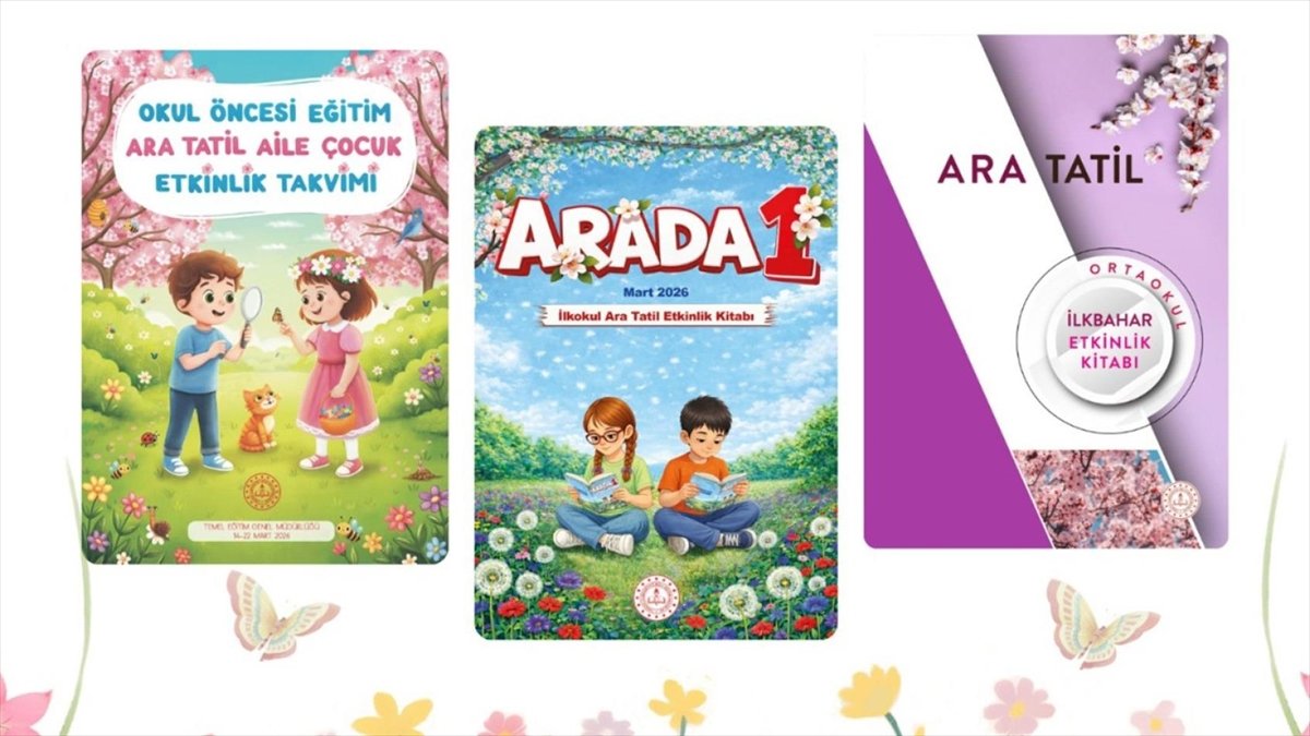 MEB’in ara tatil etkinlik kitapları erişime açıldı