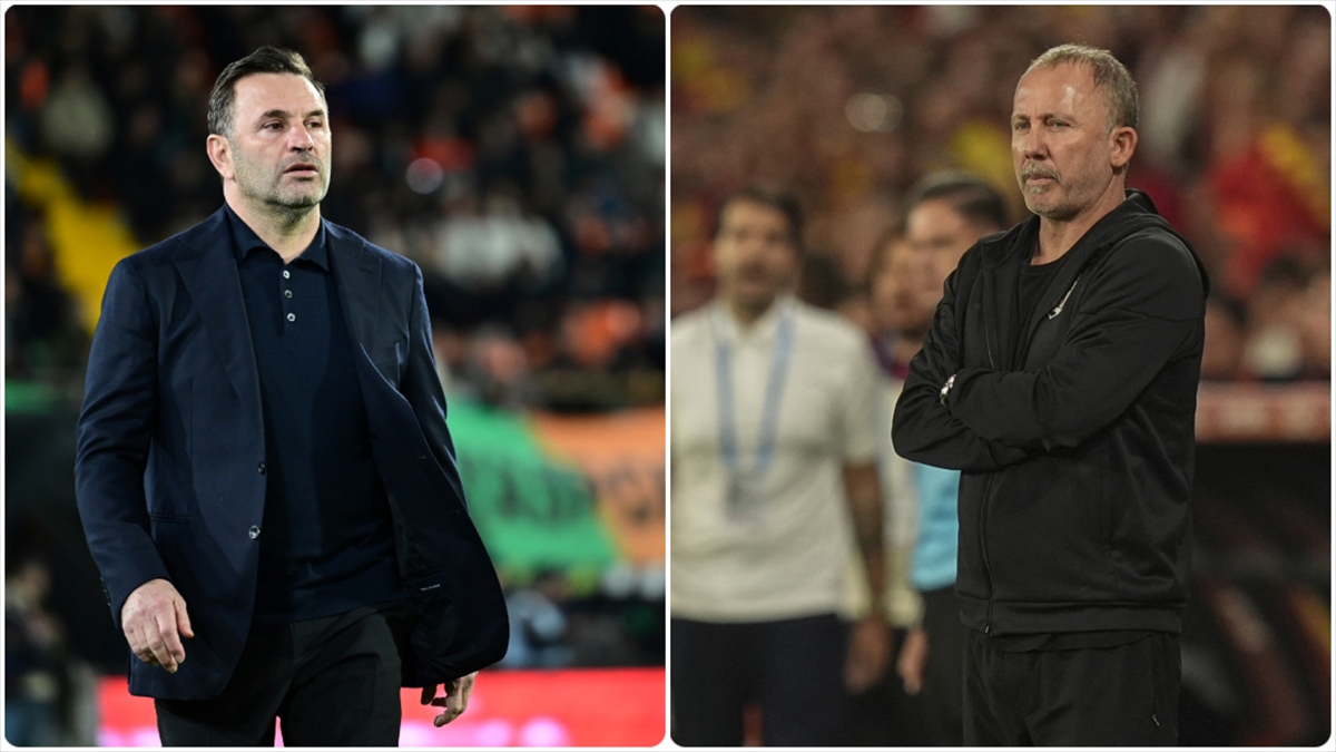 Sergen Yalçın ve Okan Buruk’un derbi “karnesi”