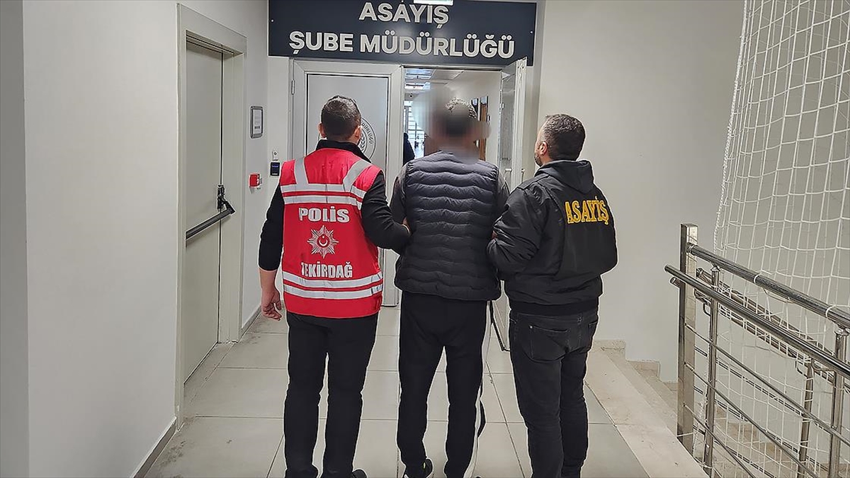 Tekirdağ’da farklı suçlardan aranan 37 zanlı tutuklandı