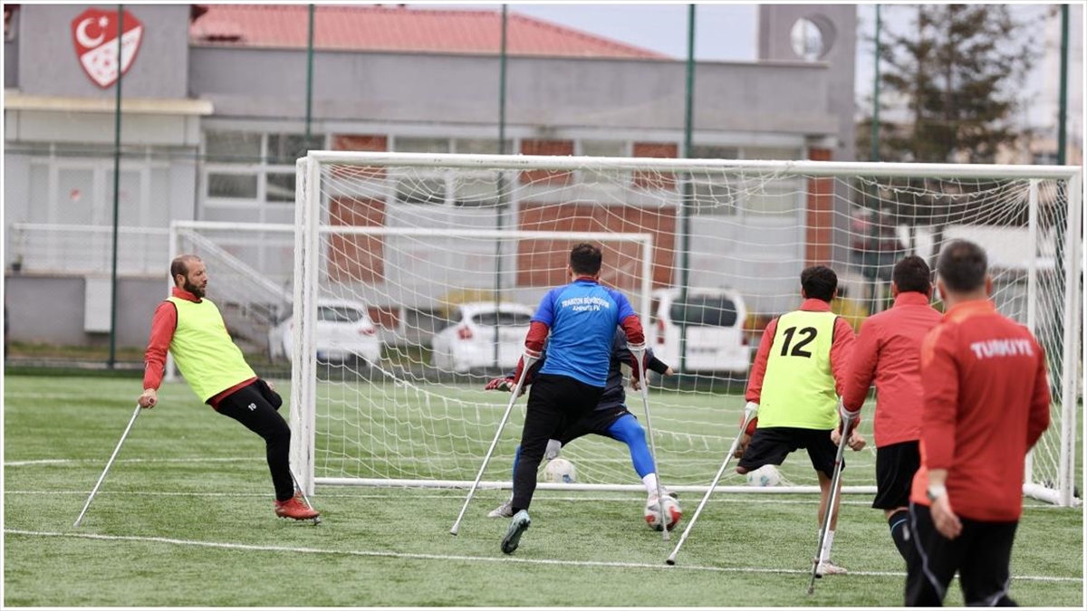 Trabzon Büyükşehir Belediyesi Ampute Futbol Takımı’nda hedef “ilk 2”