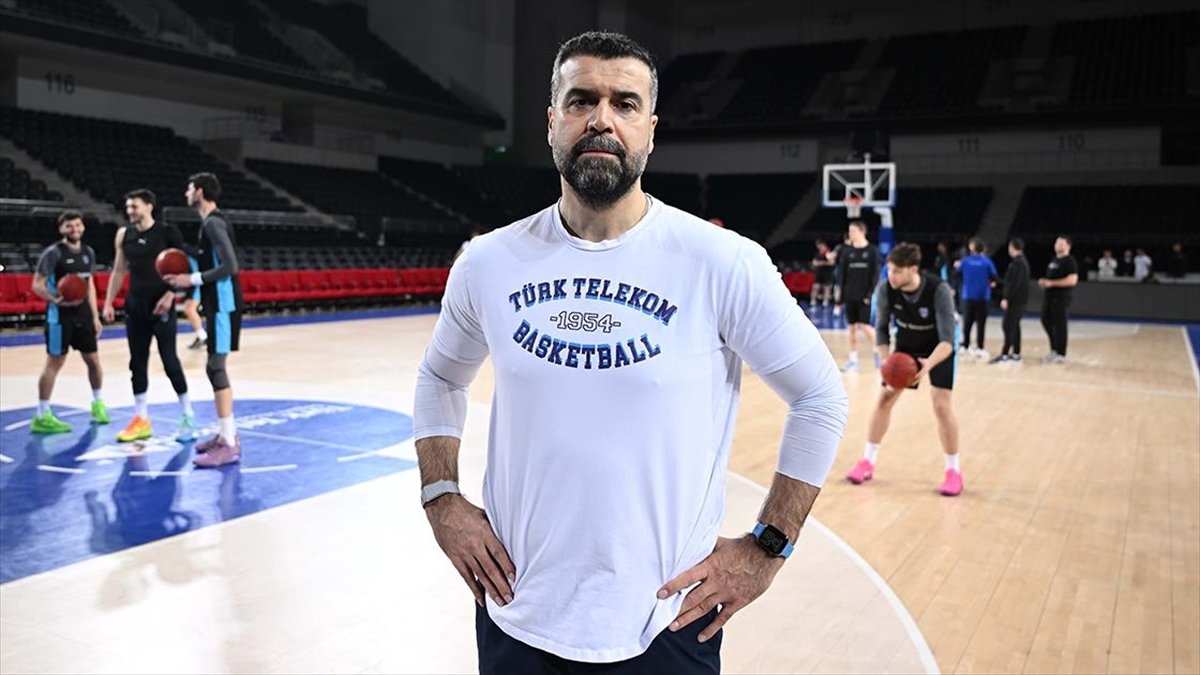 Türk Telekom Başantrenörü Erdem Can’ın odağı BKT Avrupa Kupası çeyrek finali