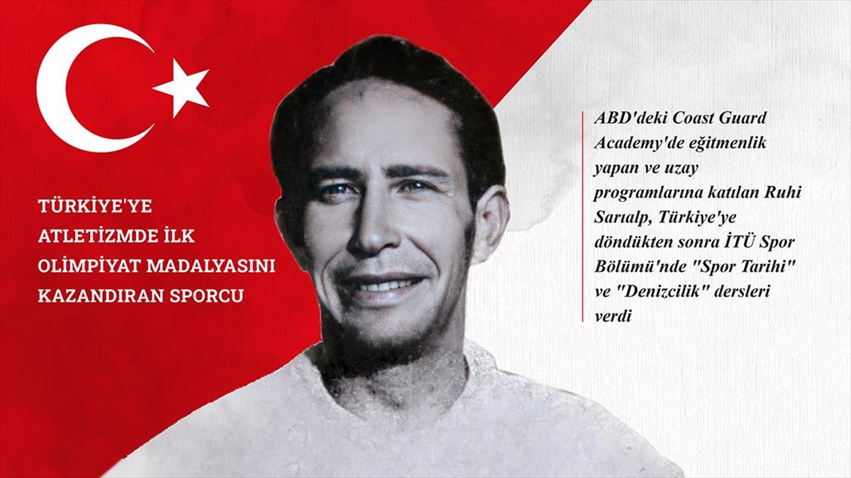 Türkiye’ye atletizmde ilk olimpiyat madalyasını kazandıran sporcu: Ruhi Sarıalp