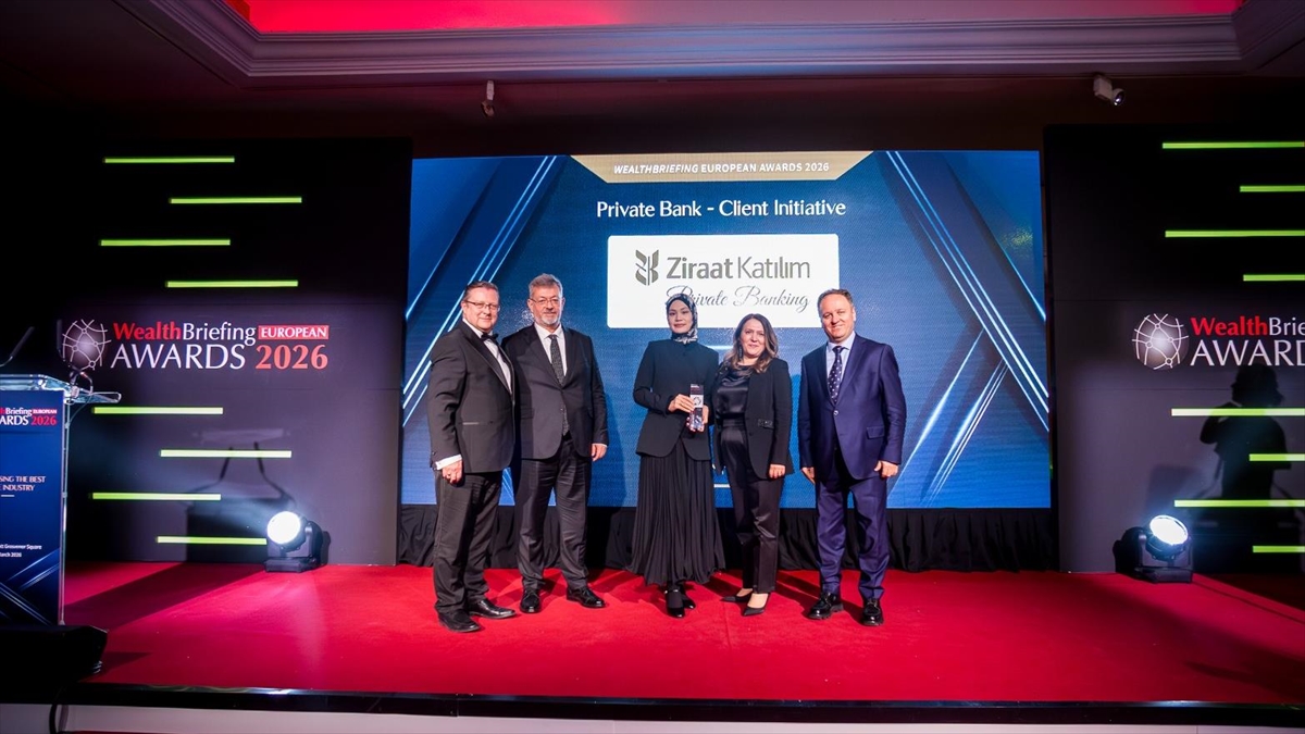Ziraat Katılım’a Londra’dan “özel bankacılık” ödülü