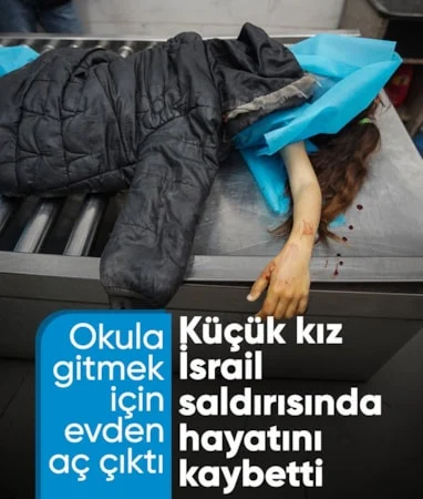 İsrail ordusu okul hedef aldı: 9 yaşındaki kız hayatını kaybetti…