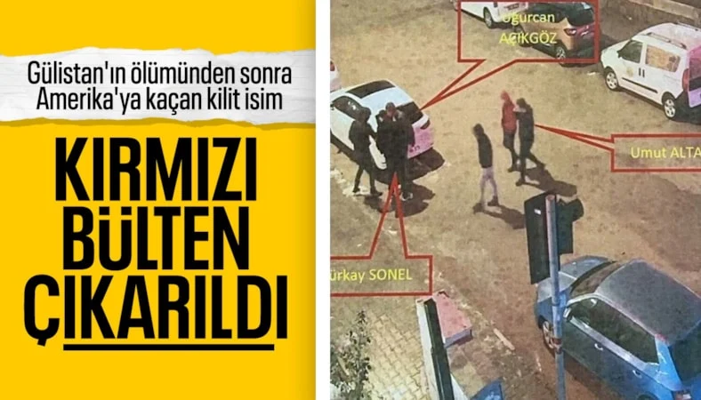 Gülistan Doku soruşturmasının firari şüphelisi Altaş için kırmızı bülten çıkarıldı