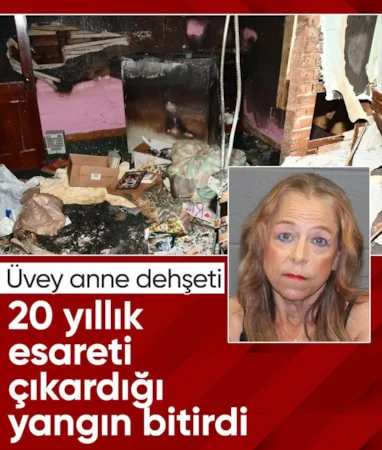 ABD’de üvey oğlunu 20 yıl boyunca odaya hapsetti: Kefaletle serbest kaldı…