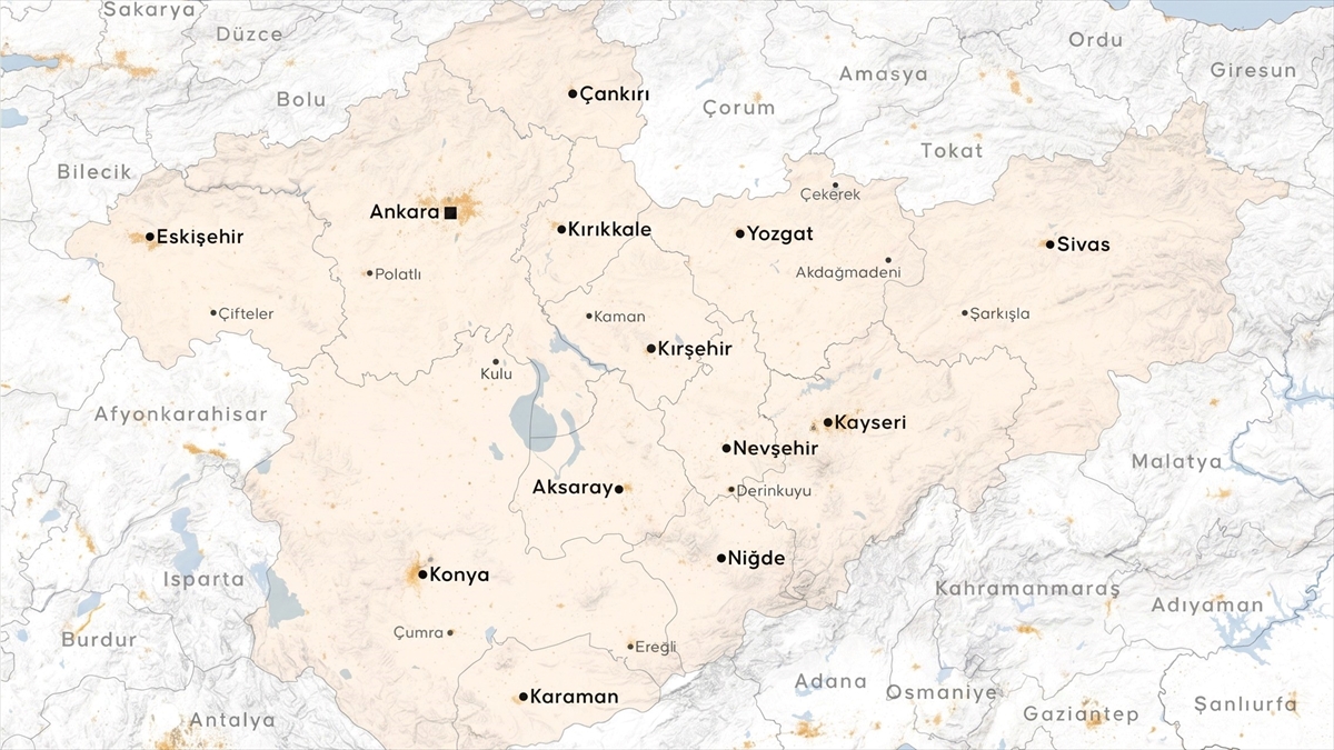 Başkentten güç alan İç Anadolu’nun 13 ilindeki stratejik yatırımlara kapsamlı teşvik