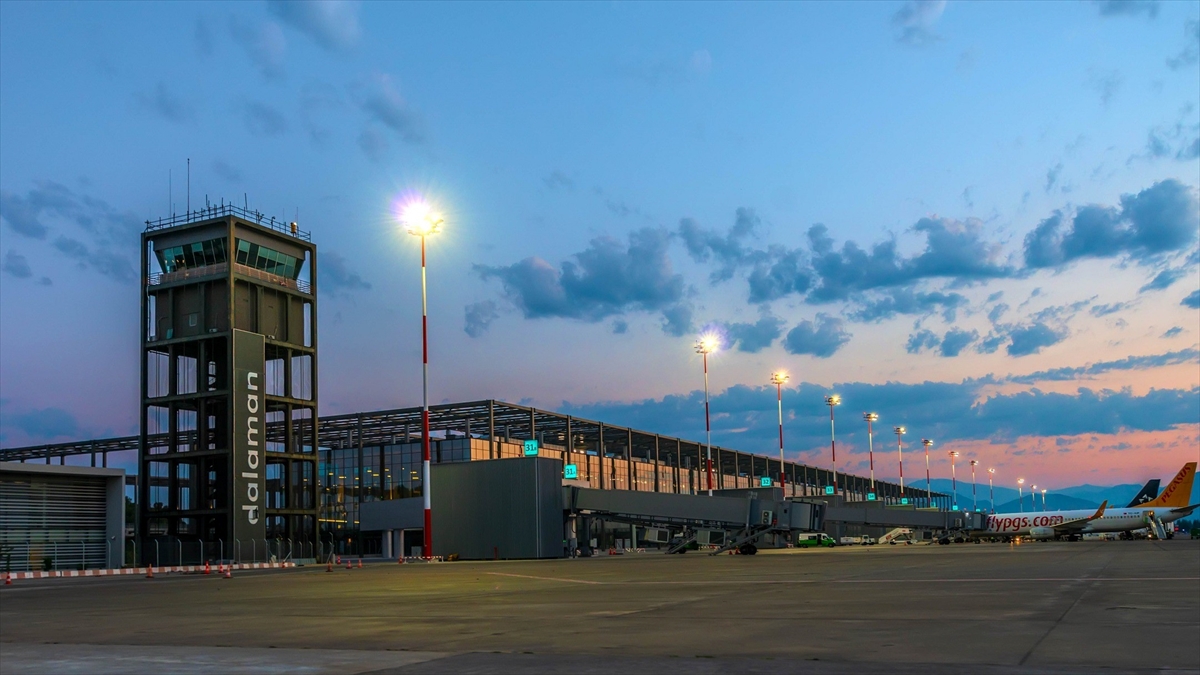 Dalaman Havalimanı mart ayında 116 bin 776 yolcuya hizmet verdi