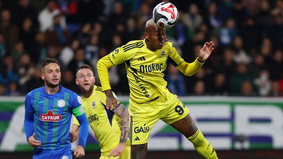 Fenerbahçe ile Çaykur Rizespor ligde 48. randevuda