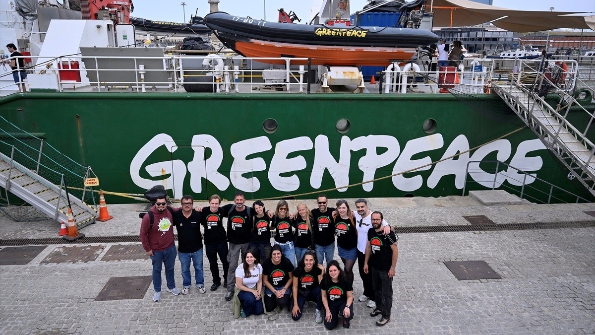 Greenpeace “Gazze’deki soykırımı durdurmak için” ilk kez Küresel Sumud Filosu’na katıldı