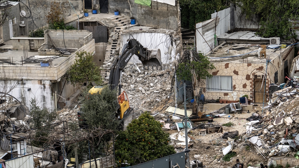 İsrail, işgal altındaki Doğu Kudüs’te Filistinlilere ait 7 evi daha tahliye edecek