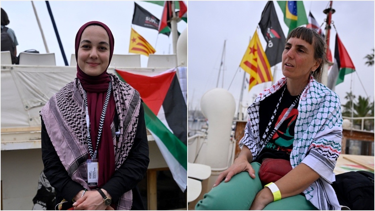 Küresel Sumud Filosu aynı hedef ve genişleyen stratejisiyle Gazze’ye doğru yola çıkıyor Küresel Sumud Filosu aynı hedef ve genişleyen stratejisiyle Gazze’ye doğru yola çıkıyor