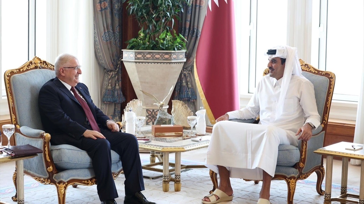 Milli Savunma Bakanı Güler, Katar Emiri Al Sani ile görüştü
