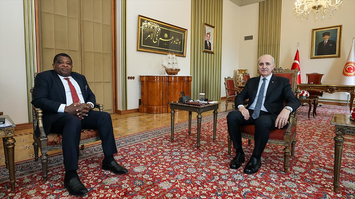 TBMM Başkanı Kurtulmuş, PAB Genel Sekreteri Chungong’u Meclis’te kabul etti