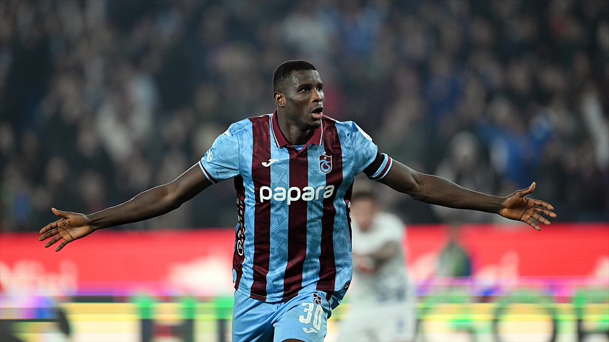 Trabzonspor’da Onuachu, Galatasaray karşısında ilk peşinde