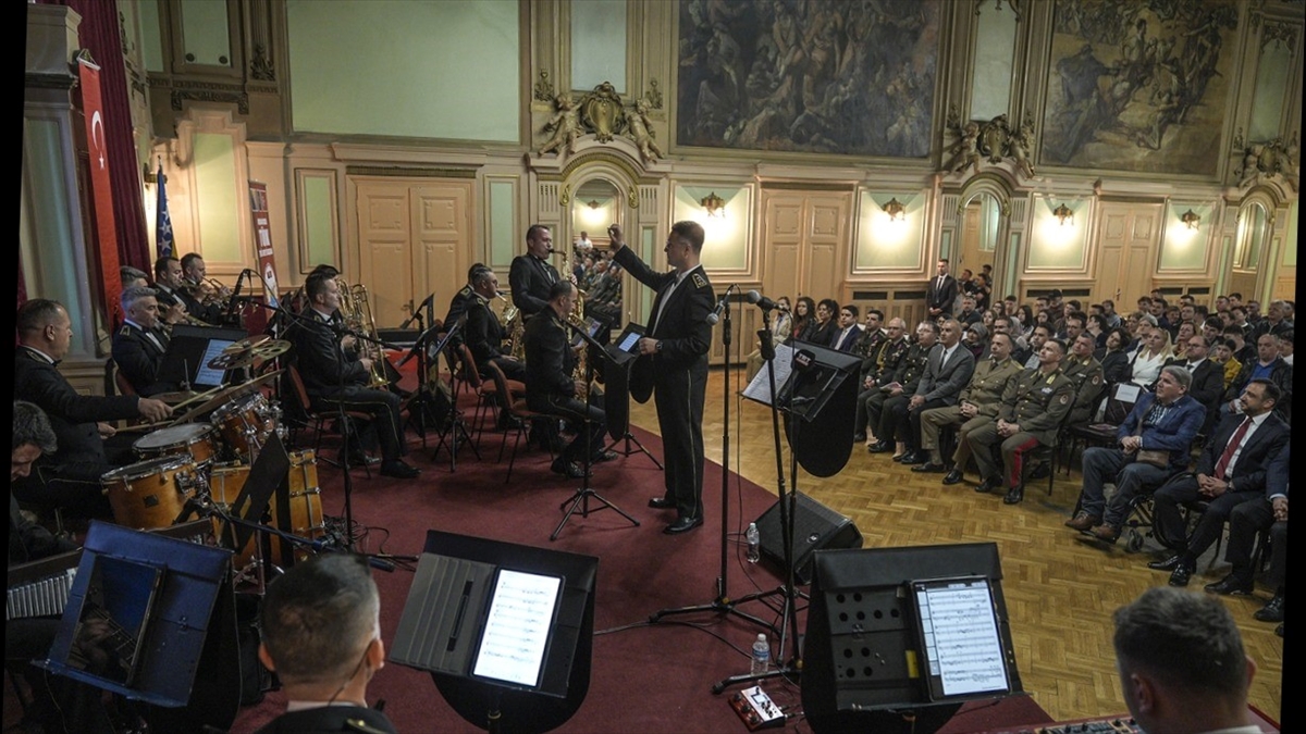 Türk Armoni Yıldızları Orkestrası Saraybosna’da konser verdi