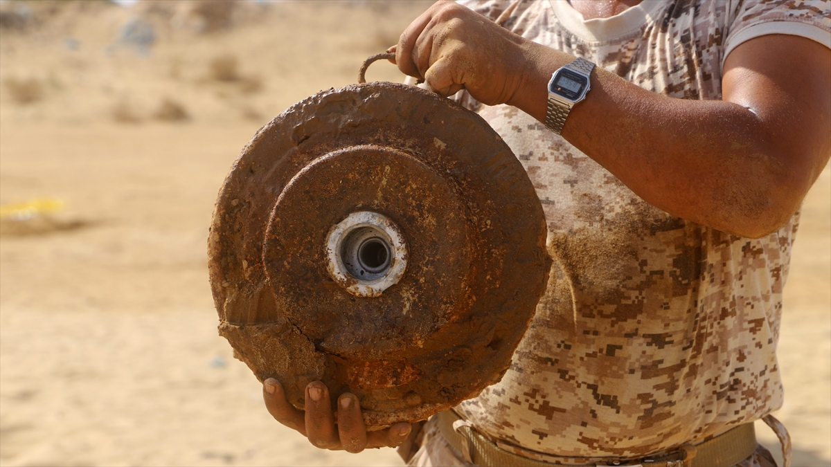 Yemen’de 2018’den bu yana 555 binden fazla mayın ve mühimmat temizlendi