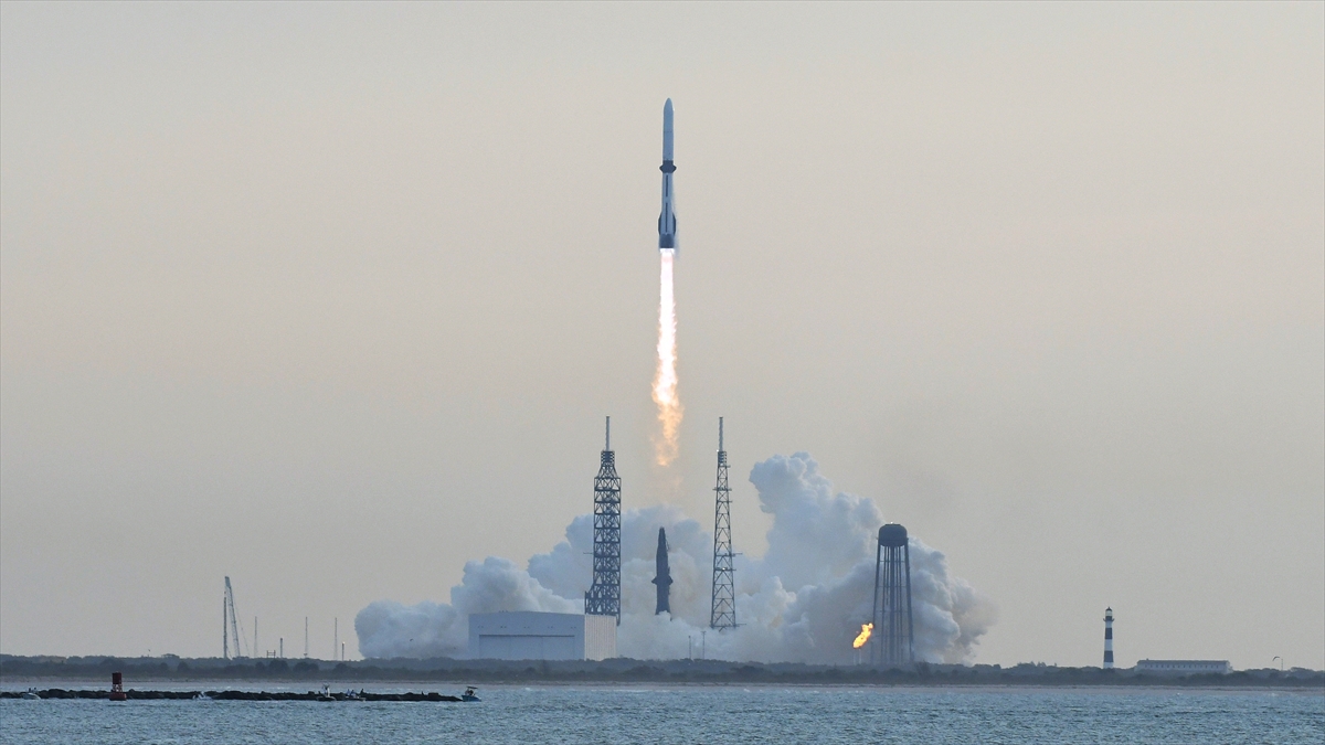 Blue Origin’in New Glenn roketi, test sırasında patladı Blue Origin’in New Glenn roketi, test sırasında patladı