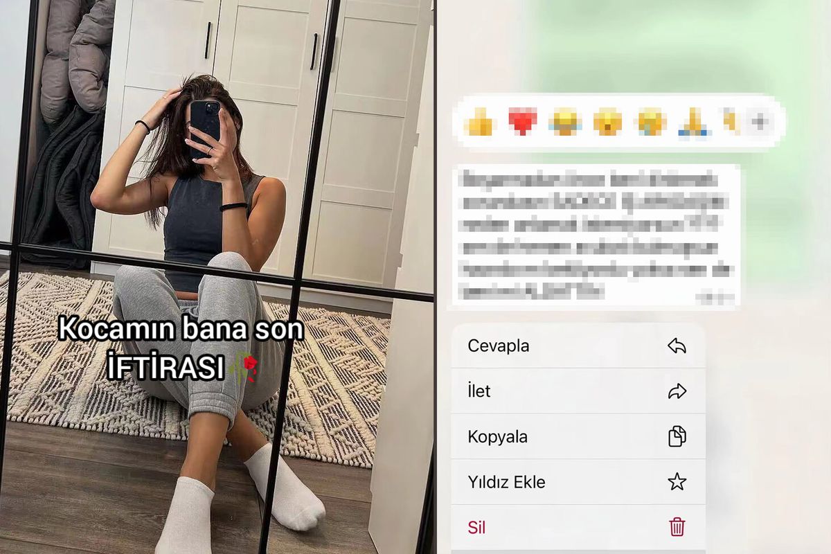 Boşanma davası açtığı eşinden gelen mesajla neye uğradığını şaşırdı…