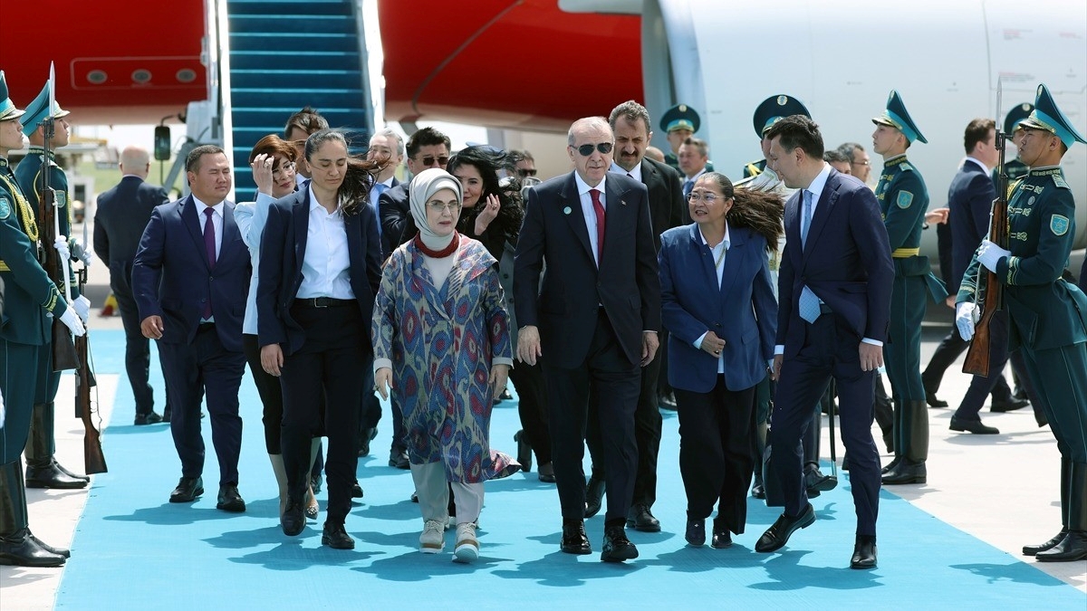 Cumhurbaşkanı Erdoğan Türkistan’da