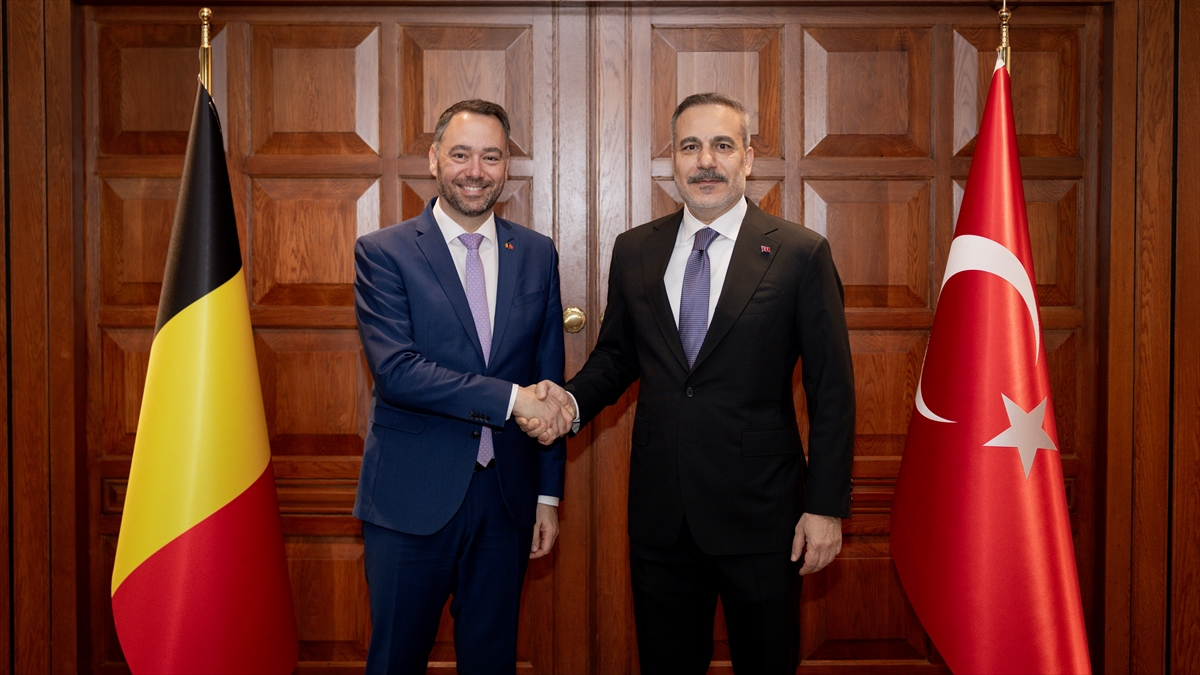Dışişleri Bakanı Fidan, Belçika Dışişleri Bakanı Prevot ile Ankara’da görüştü