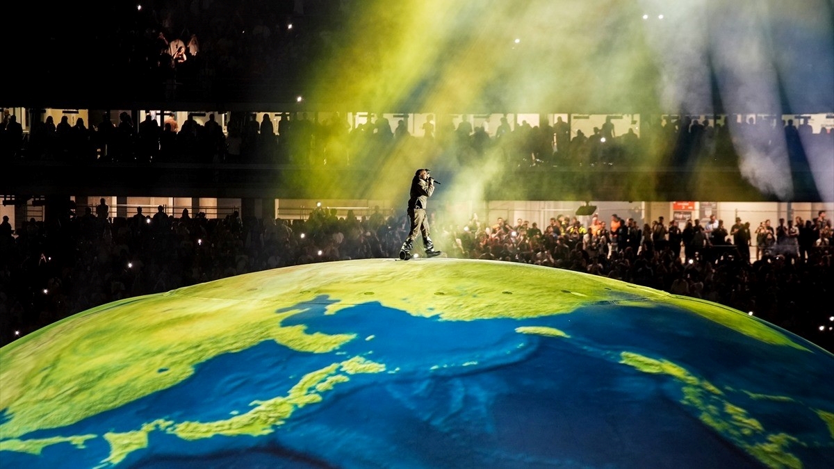 Dünyaca ünlü rapçi Kanye West, ilk kez İstanbul’da konser verdi