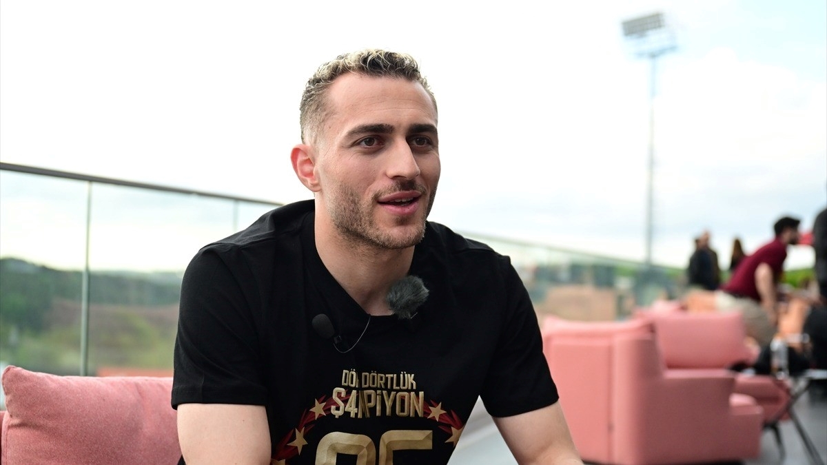 Galatasaraylı Barış Alper Yılmaz, üst üste 4. şampiyonluğun mutluluğunu yaşıyor
