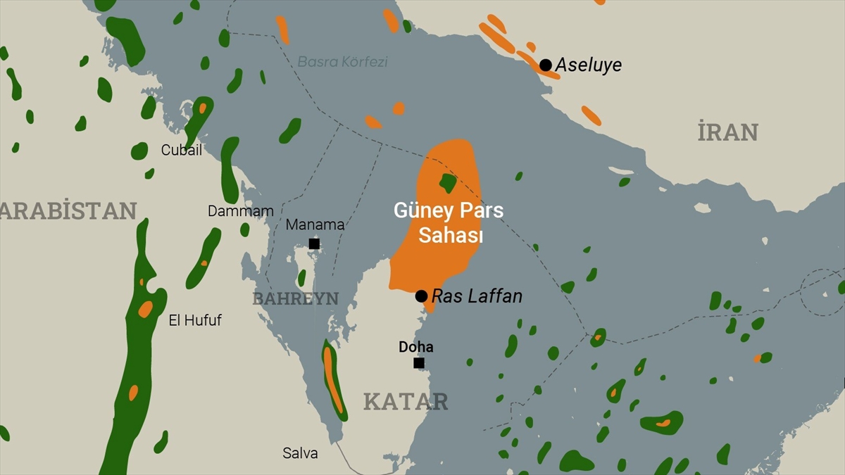 İran, Güney Pars doğal gaz sahasındaki üç deniz üstü platformunda gaz üretimini yeniden başlattı