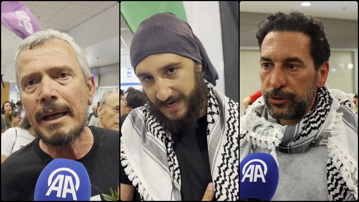 Küresel Sumud Filosu’ndaki Yunan aktivistler İsrail’in kötü muamele ve işkence yaptığını anlattı
