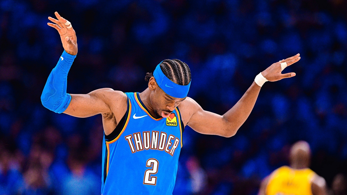 NBA’de Thunder, Lakers’ı 108-90 yenerek seride 1-0 öne geçti