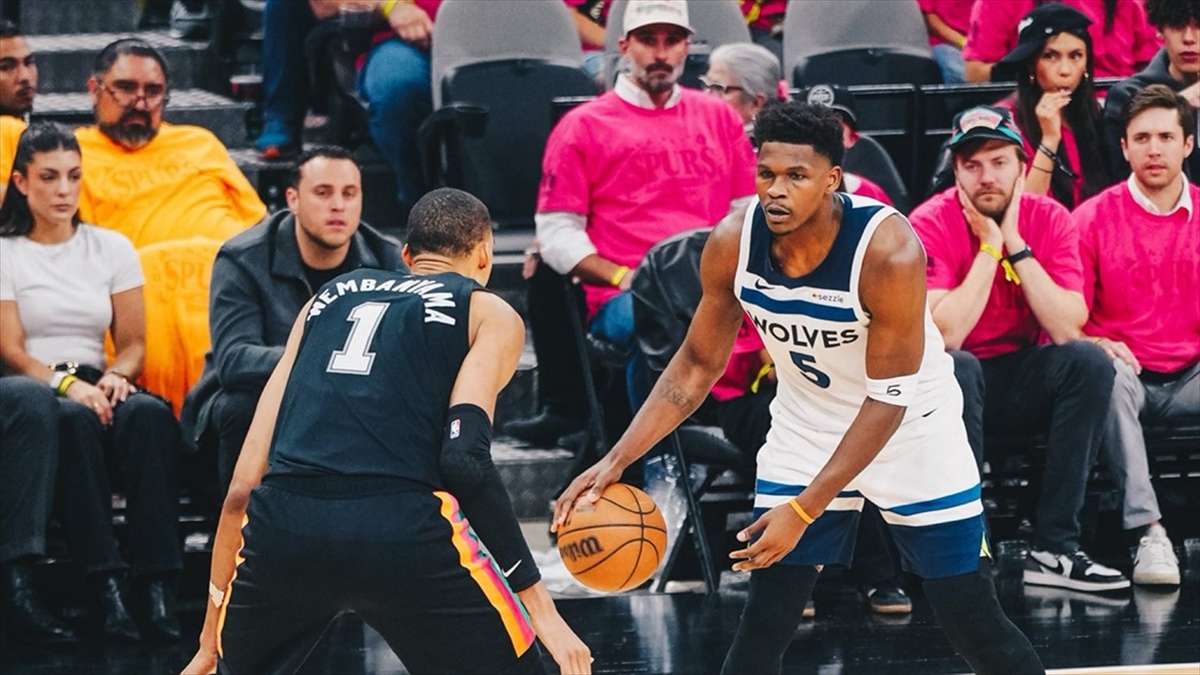 NBA’de Timberwolves, Wembanyama’nın 12 blokla tarihe geçtiği maçta Spurs’ü yendi