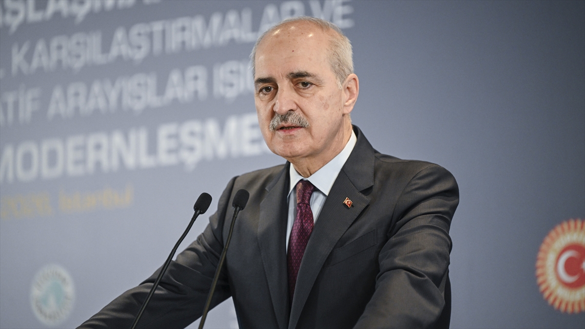 TBMM Başkanı Kurtulmuş: Gazze’de hakkın nasıl sağlanacağı, barbar İsrail’in nasıl durdurulacağı Türkiye’nin meselesidir
