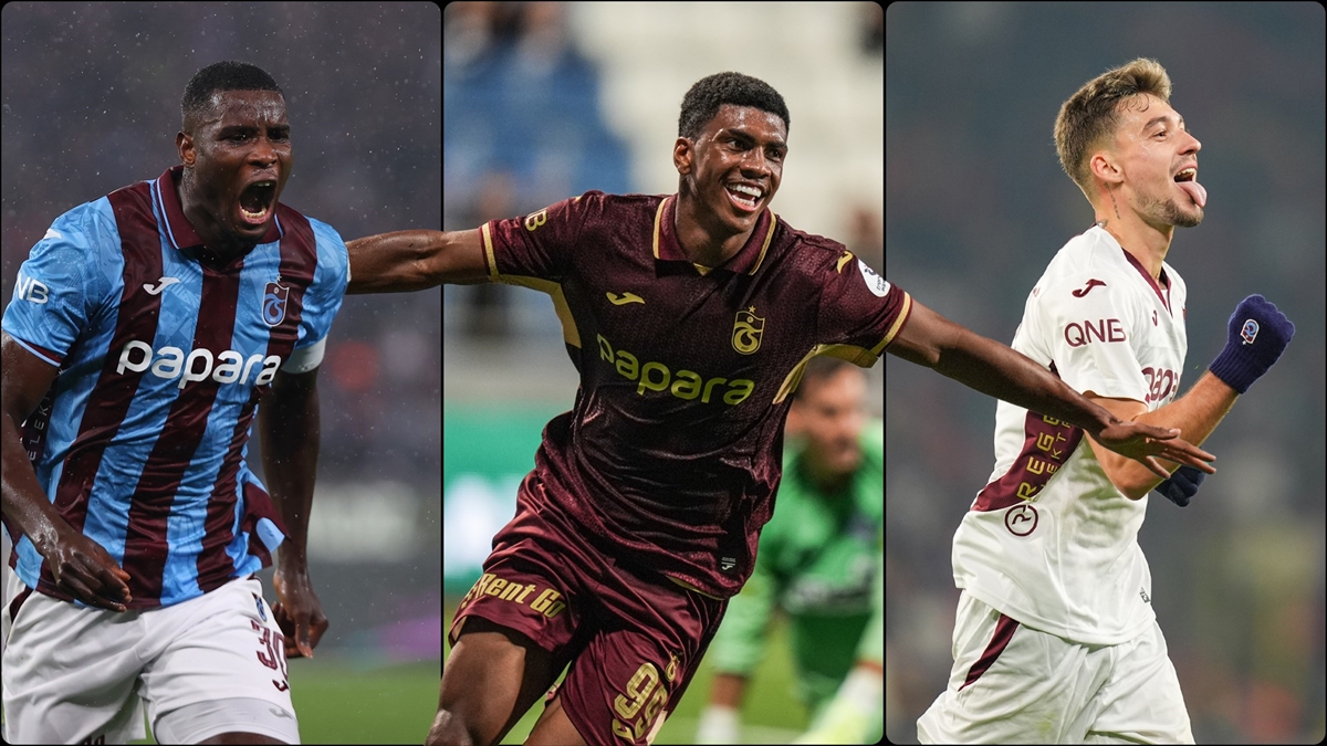 Trabzonspor’un gollerine Onuachu, Augusto ve Muçi damgası