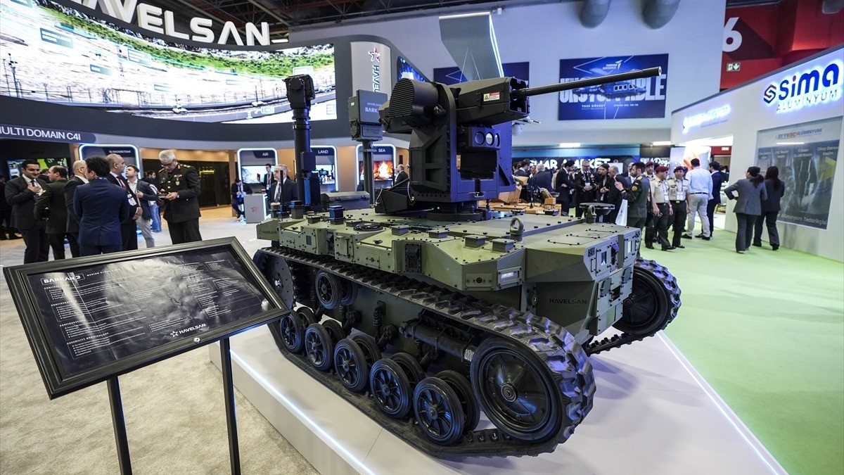 Türk savunma sanayisinin yeni insansız kara aracı “BARKAN 3” SAHA 2026’da vitrine çıktı