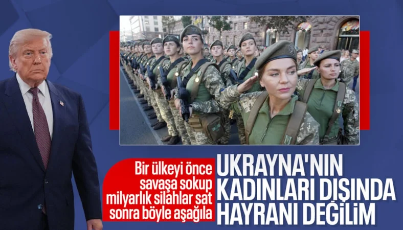 Trump: Kadınları hariç Ukrayna’nın hayranı değilim… Trump: Kadınları hariç Ukrayna’nın hayranı değilim…